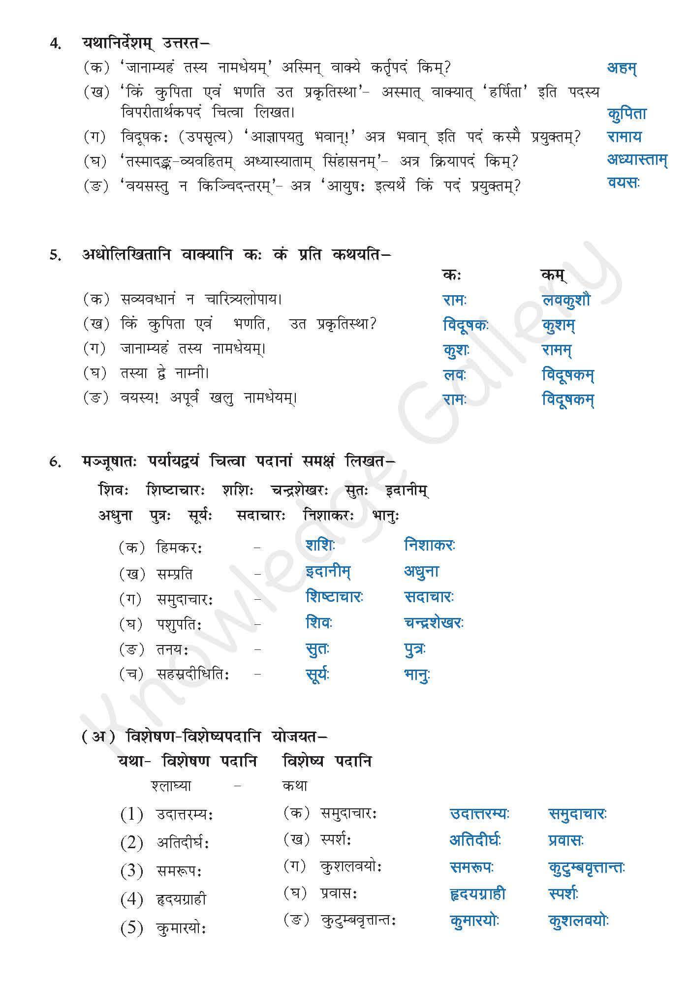 Class 10 Sanskrit Chapter 3 part 9