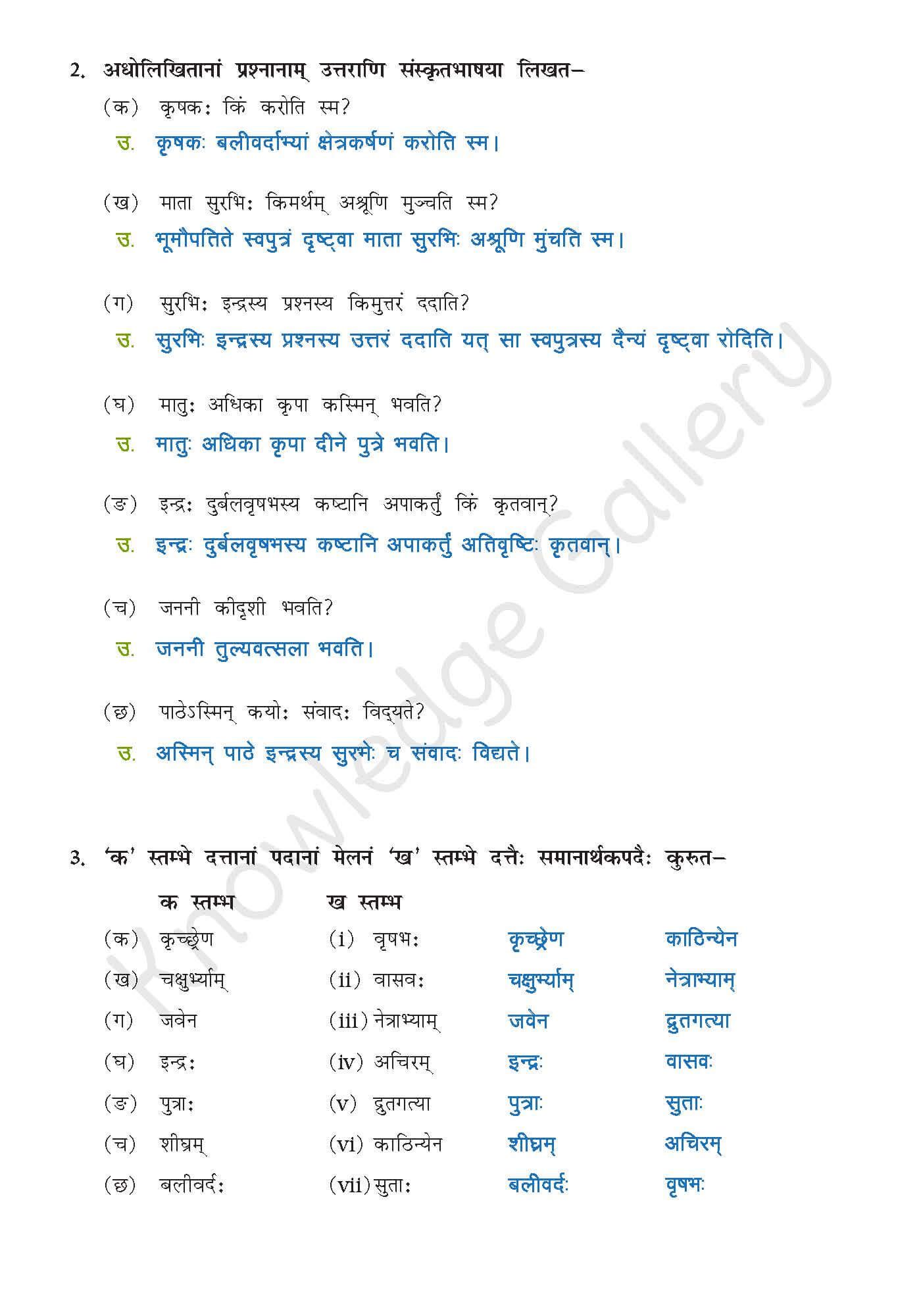 Class 10 Sanskrit Chapter 4 part 5