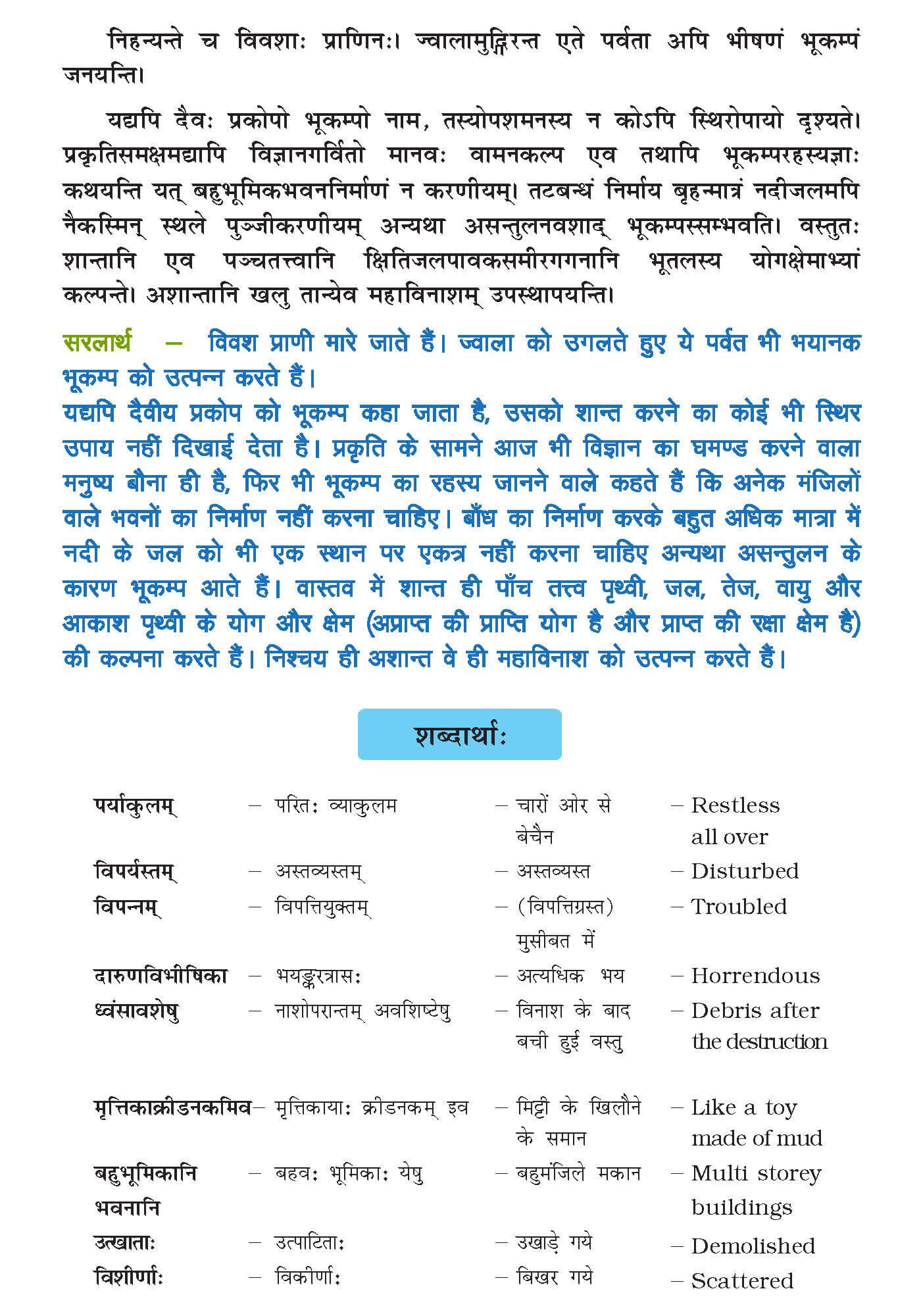 Class 10 Sanskrit Chapter 9 part 3
