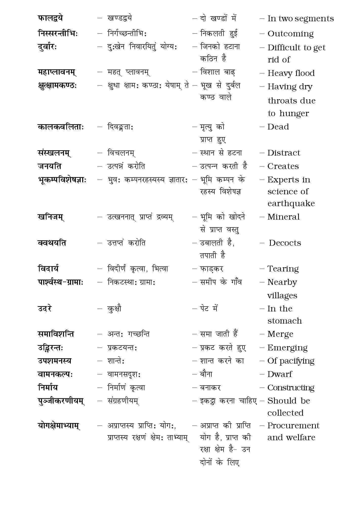 Class 10 Sanskrit Chapter 9 part 4